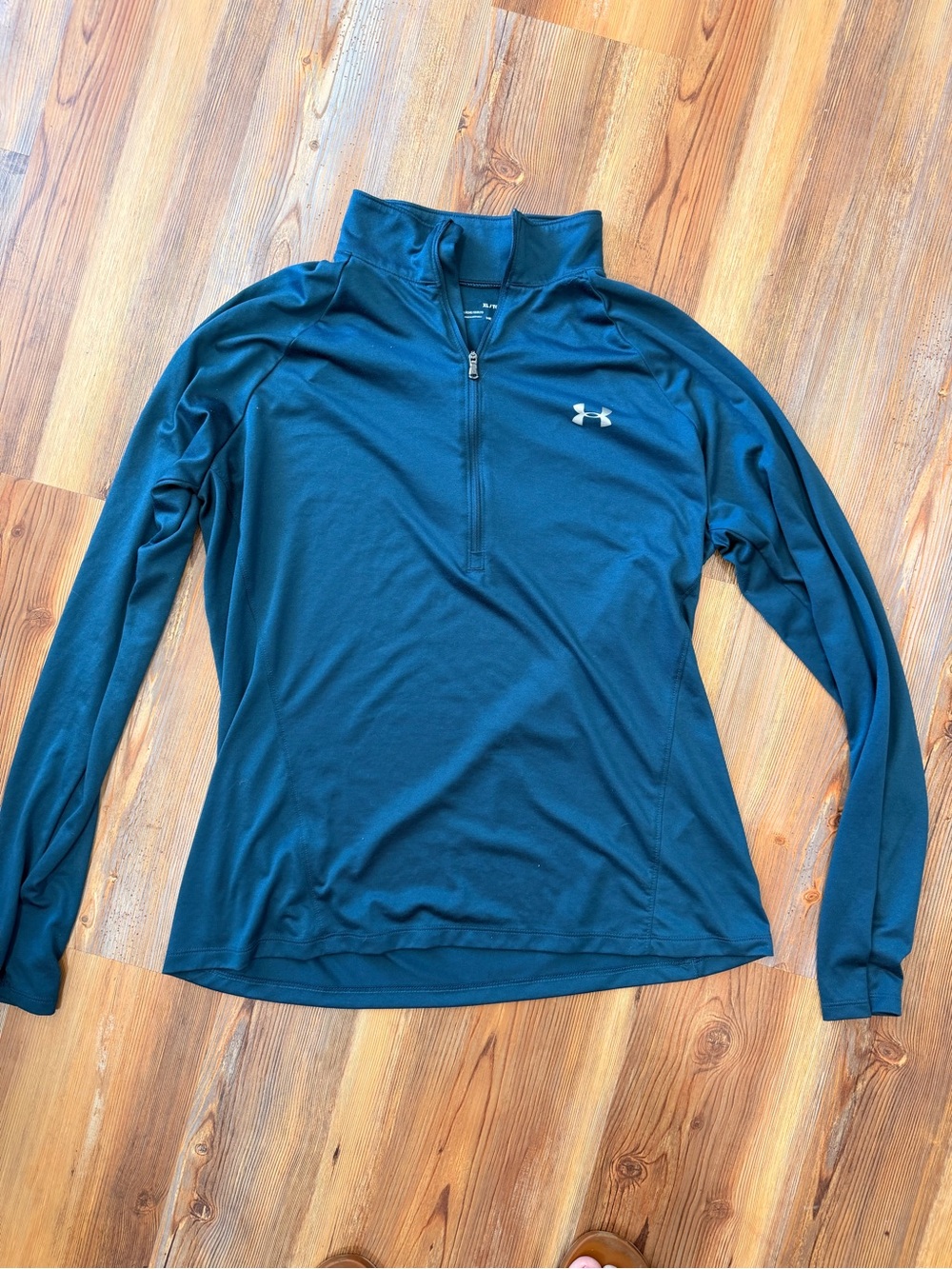 Under Armour Women's Quarter-Zip Pullover - BLUE - XL